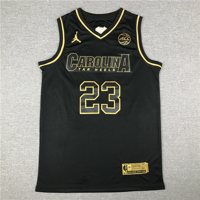2020 NCAA North Carolina Tar Heels #23 Jordan black jerseys->more jerseys->NBA Jersey